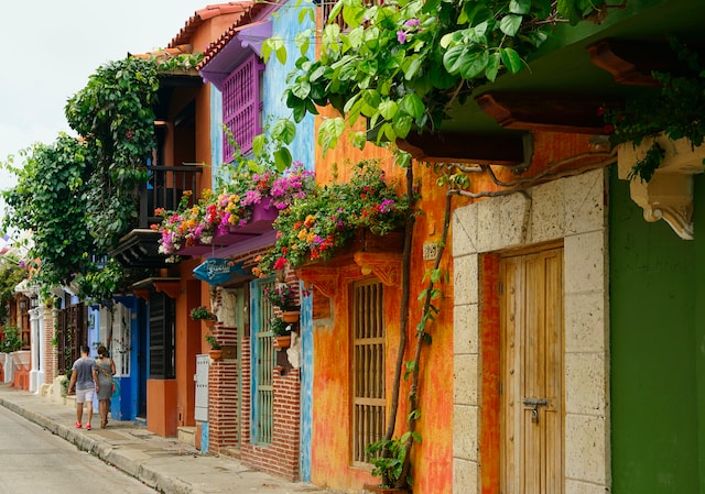 Cartagena. Famous places in South America 
