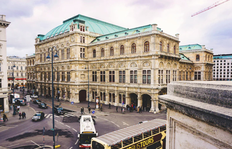 The Vienna state opera 