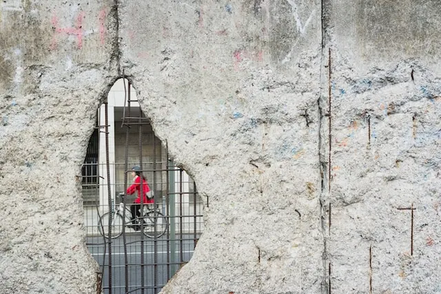 The Berlin wall 