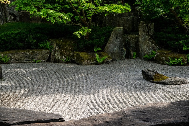 Japanese Zen garden 