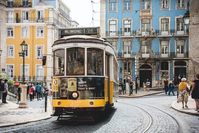 Trams in Lisbon 
