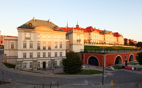 The royal Castle Warsaw 