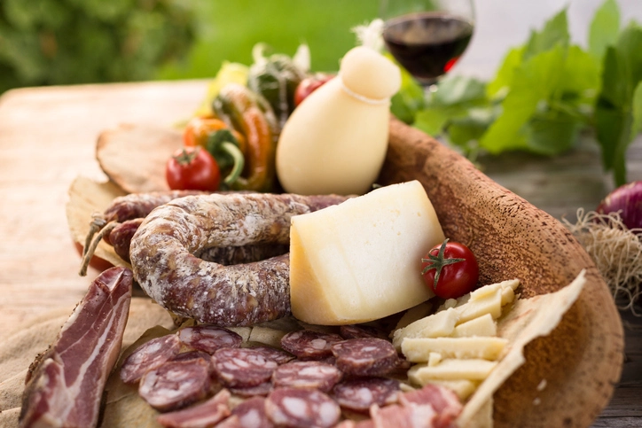 Typical Sardinian Food 