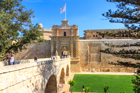 The ancient walled city of Mdina 