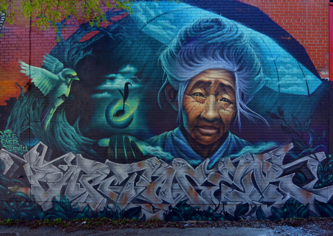 Street art Montreal 