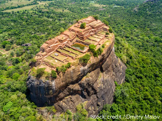 The Sigiriya Rock Fortress 
